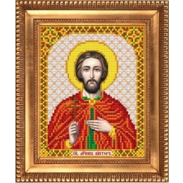 Рисунок на ткани "Святой Мученик Виктор"