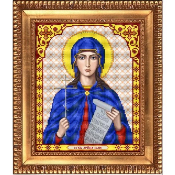 Рисунок на ткани "Св.Мученица Юлия"