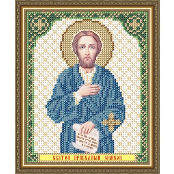 Рисунок на ткани "Святой Праведный Симеон Верхотурский"