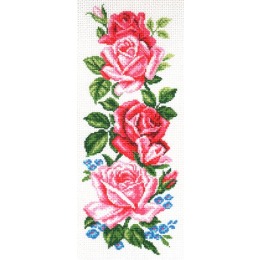 Рисунок на канве "Нежные розы"