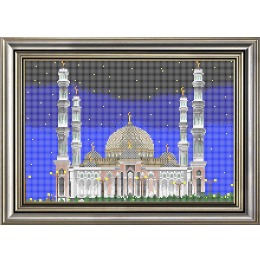 Рисунок на ткани для вышивания бисером "Хазрет Султан. Астана"
