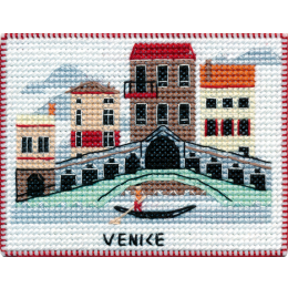 Набор для вышивания крестом "Столицы мира.Венеция"