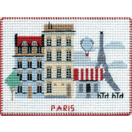 Набор для вышивания крестом "Столицы мира.Париж"
