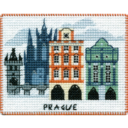 Набор для вышивания крестом "Столицы мира.Прага"