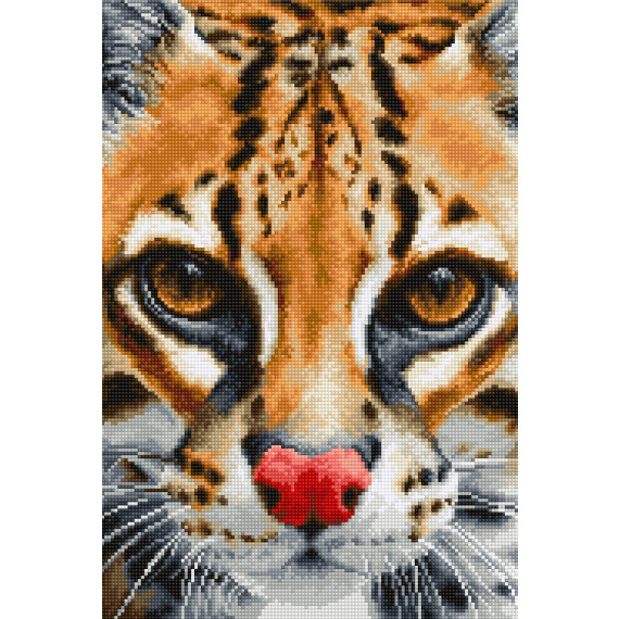 Набор для вышивания крестом "Leopardus pardalis"