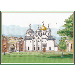 Набор для вышивания крестом "Софийский собор. Вел.Новгород"