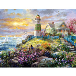 Набор для вышивания крестом "Watching the sunset"
