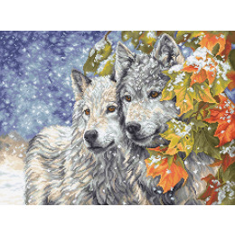 Набор для вышивания крестом "Early Snowfall"