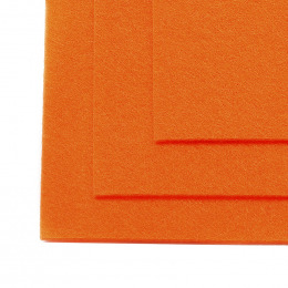 Фетр листовой жесткий №645 бледно-оранжевый (10 шт)