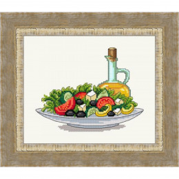 Набор для вышивания крестом "Греческий салат"