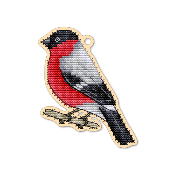 Набор для вышивания крестом "Снегирь"