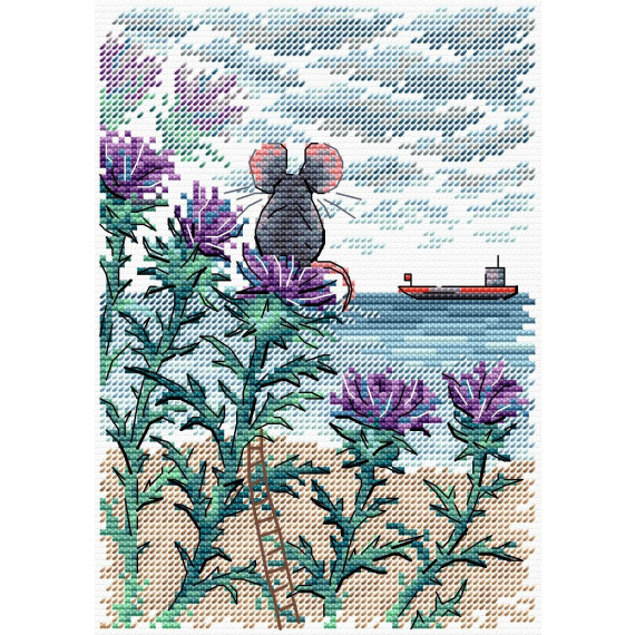 Набор для вышивания крестом "Кусочек моря"
