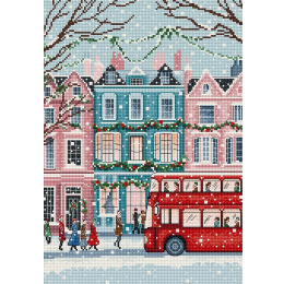 Набор для вышивания крестом "London Snowfall"