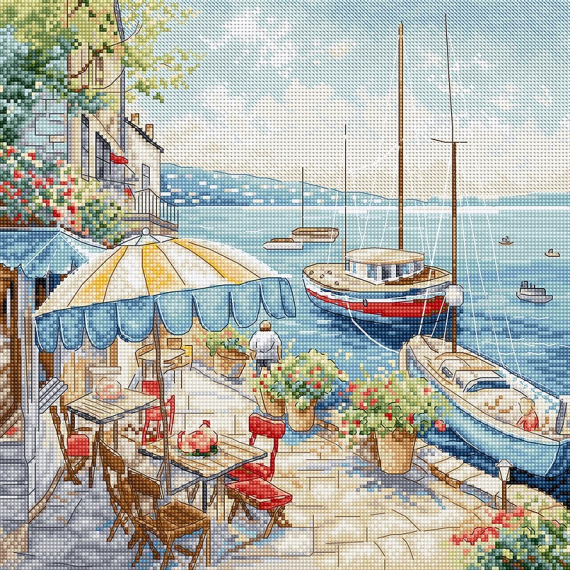 Набор для вышивания крестом "Seascape"