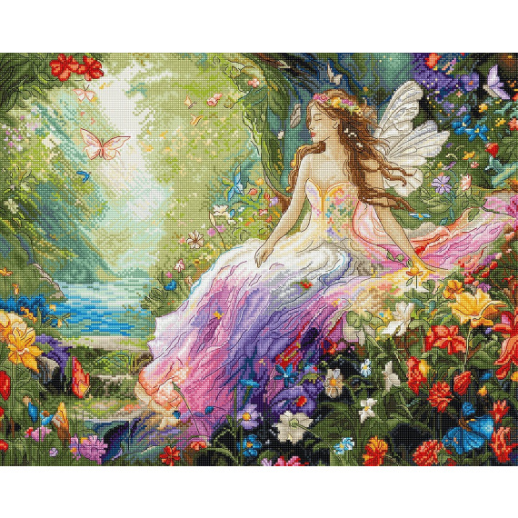 Набор для вышивания крестом "Enchanted Spring"