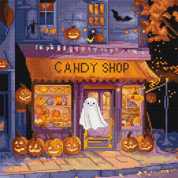 Набор для вышивания крестом "Pumpkin Lane"