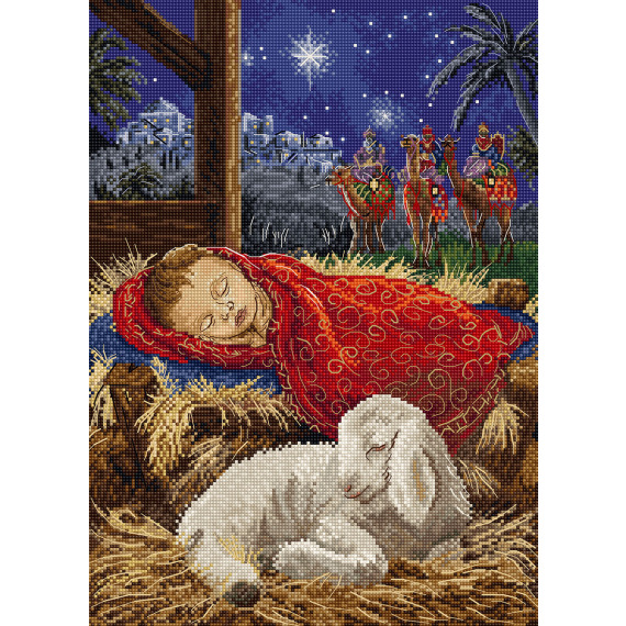 Набор для вышивания крестом "Baby Jesus"