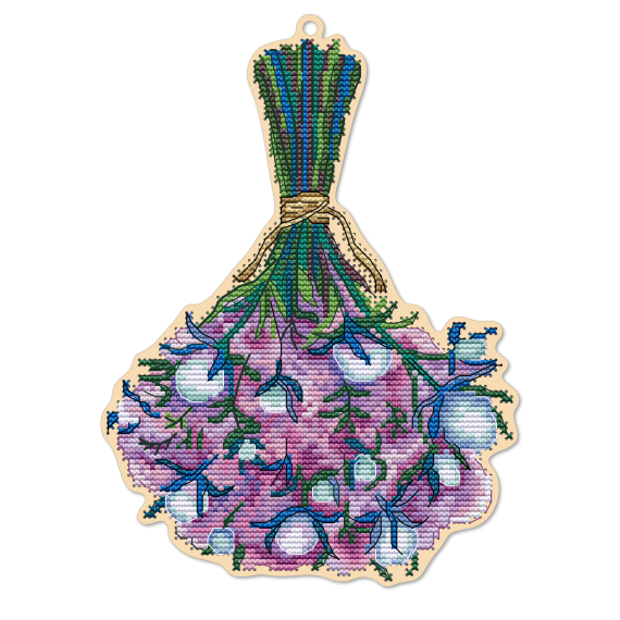 Набор для вышивания крестиком на дереве "Орегано"