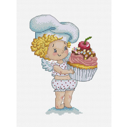 Набор для вышивания крестиком на канве «Поварёнок»