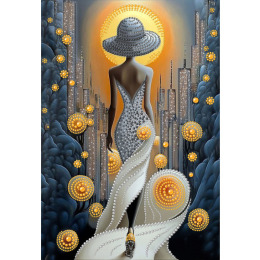 Набор для вышивания бусинами "Абстракция 3"