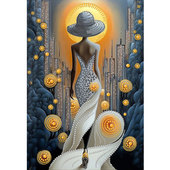 Набор для вышивания бусинами "Абстракция 3"