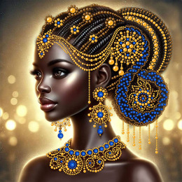 Набор для вышивания бусинами "Сапфир 2"