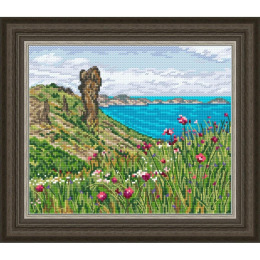 Набор для вышивания крестом "Чёртов палец. Карадаг"