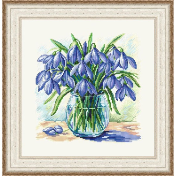 Набор для вышивания крестом "Пролески"