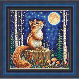 Набор для вышивания крестом "Бурундучок"
