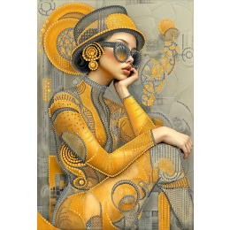 Наборы для вышивания бисером «Абстракция 4»