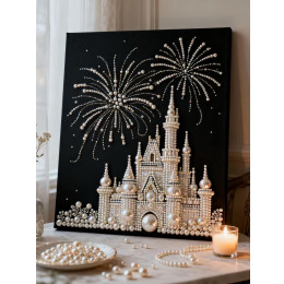 Набор по созданию картин бусинами "Замок"