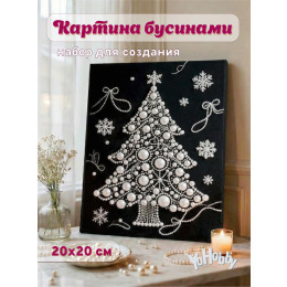 Набор по созданию картин бусинами "Елка"