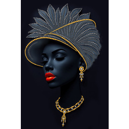 Рисунок для вышивания "Афро-стиль"