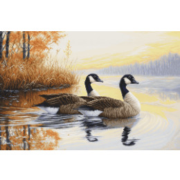 Набор для вышивания крестом "Осенние размышления"