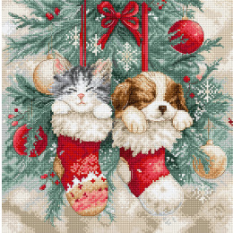 Набор для вышивания крестом "Рождественский сон"