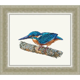 Набор для вышивания крестом «Зимородок» 