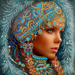Рисунок на ткани "Северянка"
