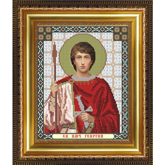 Рисунок на ткани "Святой Великомученник Георгий"